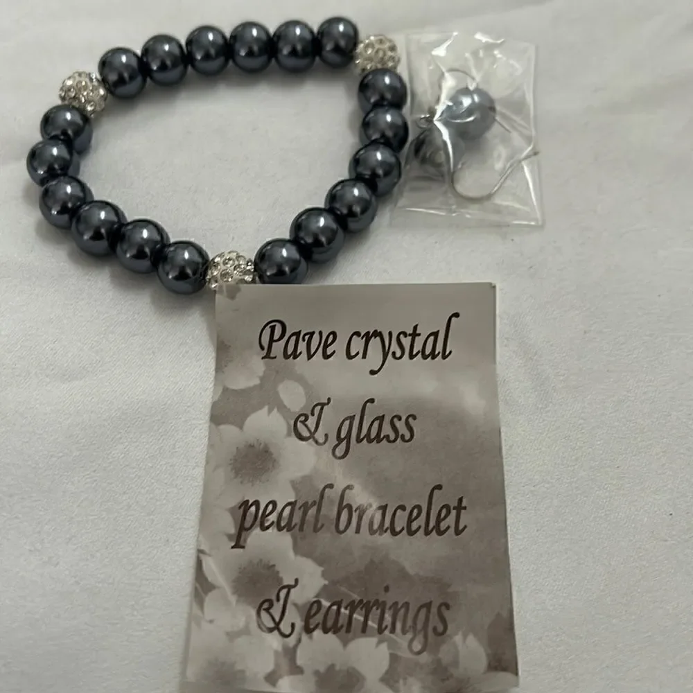 Pearls and Pava Crystals set